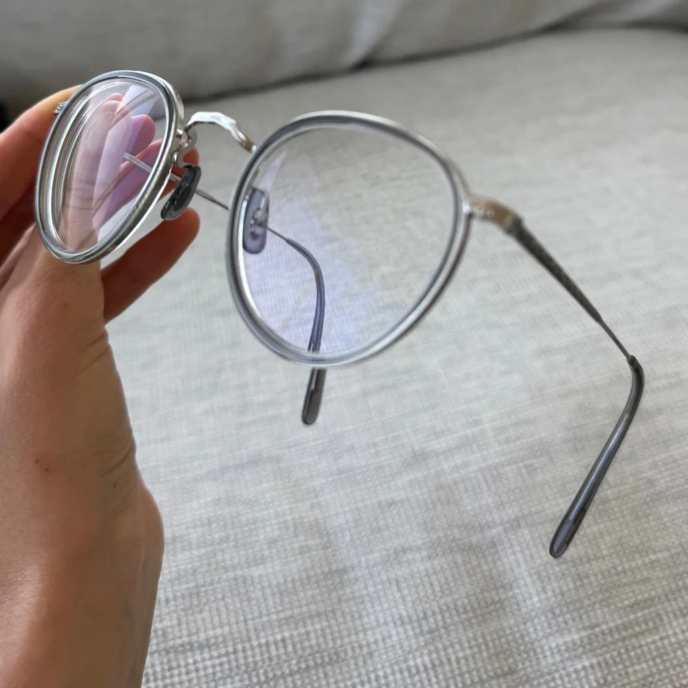 Oliver Peoples MP-2 Silver/Grey Glasses